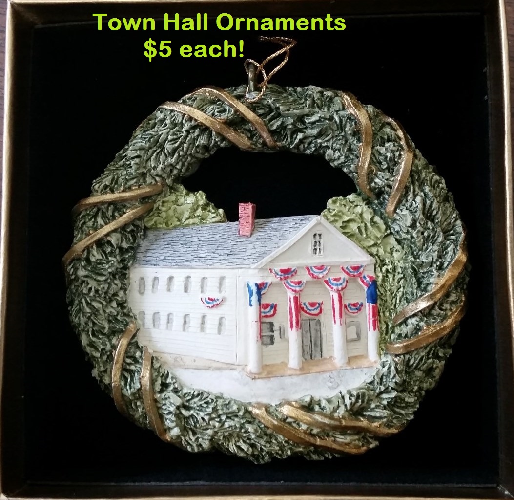 325th Town Hall Ornaments - $5ea