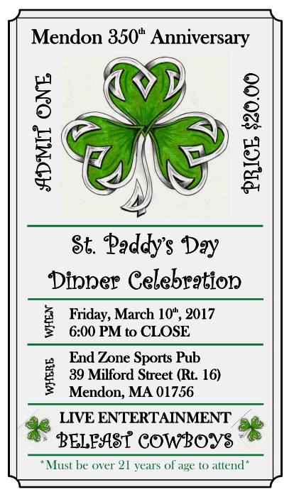 St Paddy Day Ticket